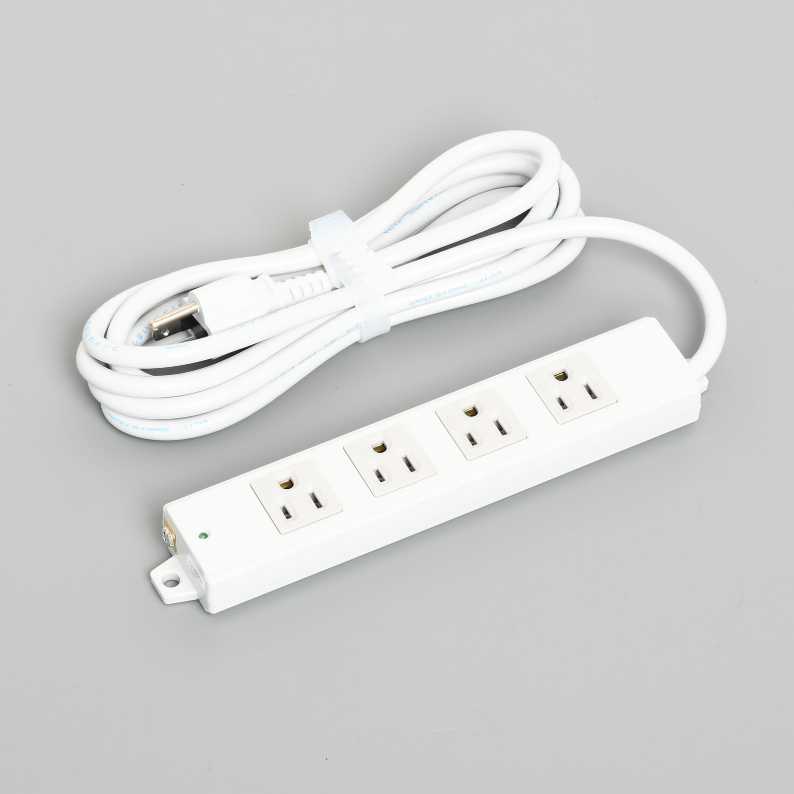 A8111 2-Pole 3-Wire Grounding 15A 125V General-purpose Power Strip, 4 ...