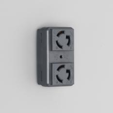 Panel Mount Duplex Outlet