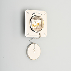 Waterproof Flanged Inlet (Dust & Jet Proof)