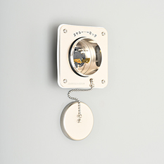 Waterproof Flanged Inlet (Dust & Jet Proof)