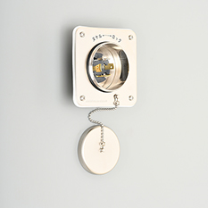 Waterproof Flanged Inlet (Dust & Jet Proof)