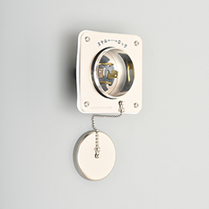 Waterproof Flanged Inlet (Dust & Jet Proof)