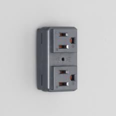 Panel Mount Duplex Outlet
