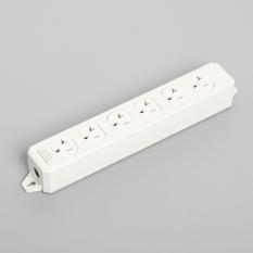 Multiuse Power Strip, 6 Straight Blade Outlet