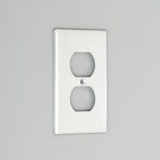 Wall Plate for Duplex Receptacle [Aluminum]