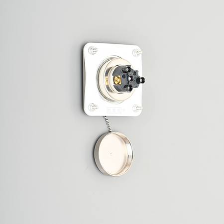 Waterproof Flanged Inlet (Dust & Jet Proof)