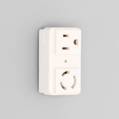 Panel Mount Duplex Outlet