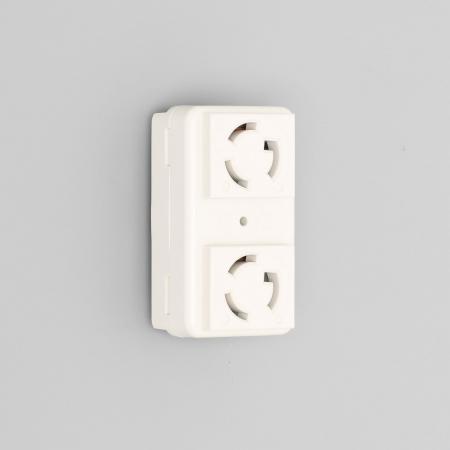 Panel Mount Duplex Outlet