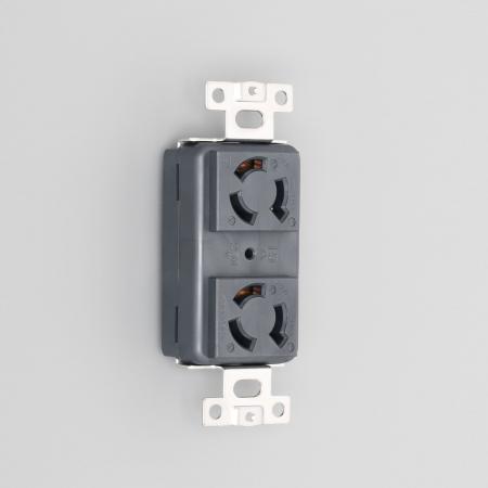 Sideways Duplex Receptacle