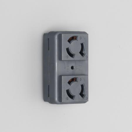 Panel Mount Duplex Outlet