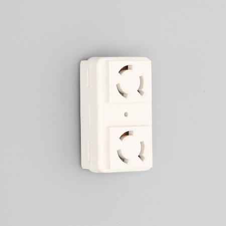 Panel Mount Duplex Outlet