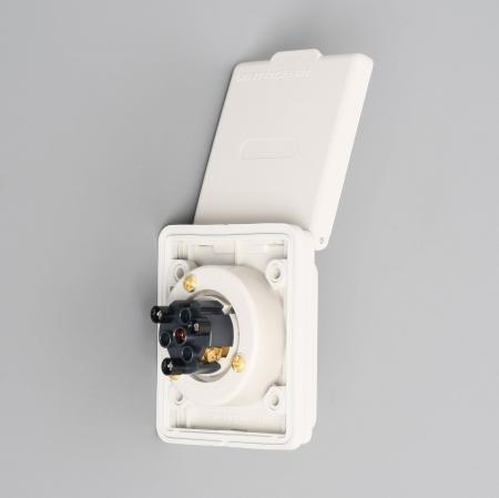 Waterproof Flanged Inlet