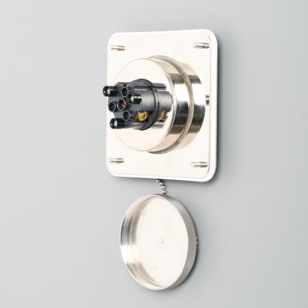 Waterproof Flanged Inlet (Dust & Jet Proof)