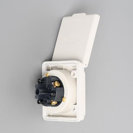 Waterproof Flanged Inlet