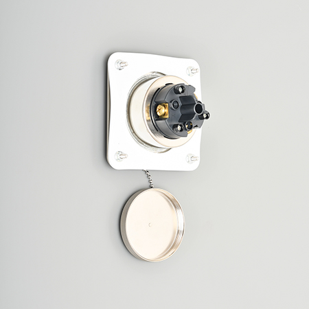 Waterproof Flanged Inlet (Dust & Jet Proof)