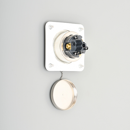 Waterproof Flanged Inlet (Dust & Jet Proof)