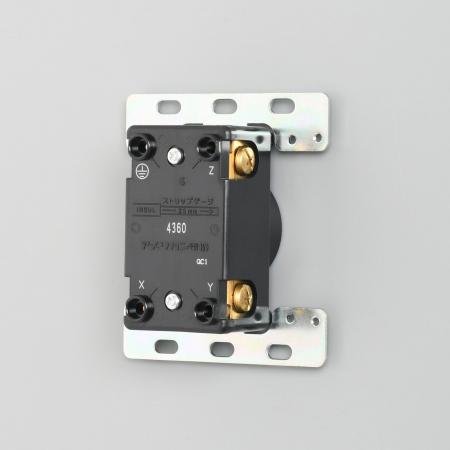 Receptacle for Waterproof Plate