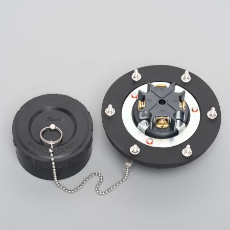 Waterproof Panel Receptacle