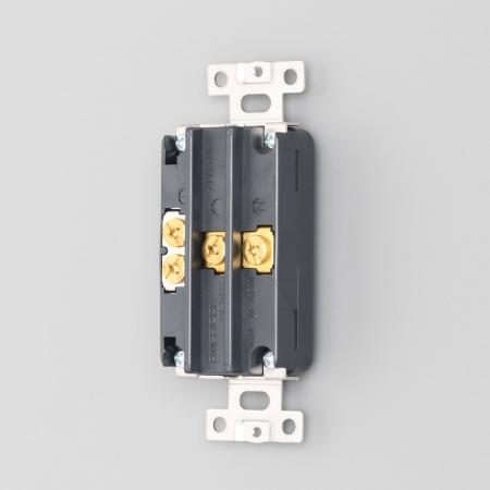 Sideways Duplex Receptacle