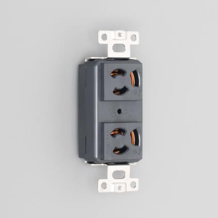 Sideways Duplex Receptacle