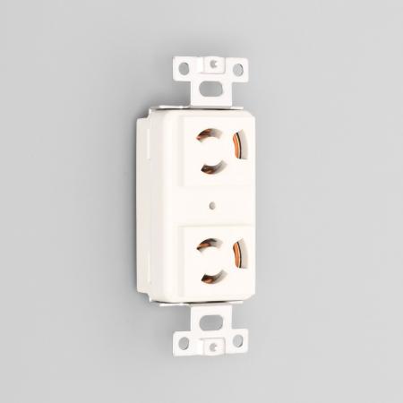 Sideways Duplex Receptacle