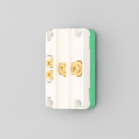 Panel Mount Duplex Outlet