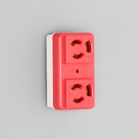 Panel Mount Duplex Outlet