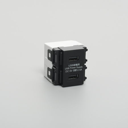 A200B 2.4A 5V USB WALL OUTLET | AMERICAN DENKI