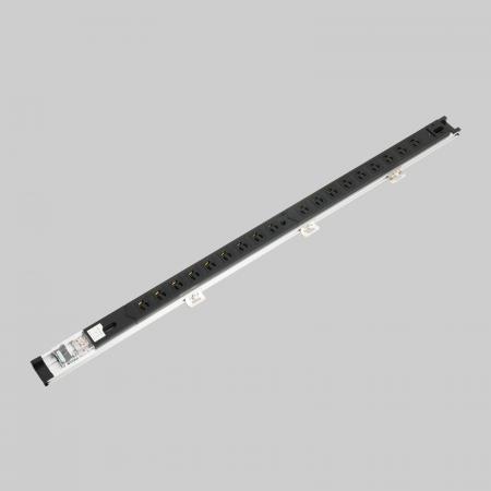 0U Rack Mount PDU, Input 20A/Output 15A Clamp Locking