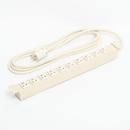 1U Rack Mount PDU, Input 15A/Output 15A Clamp Locking