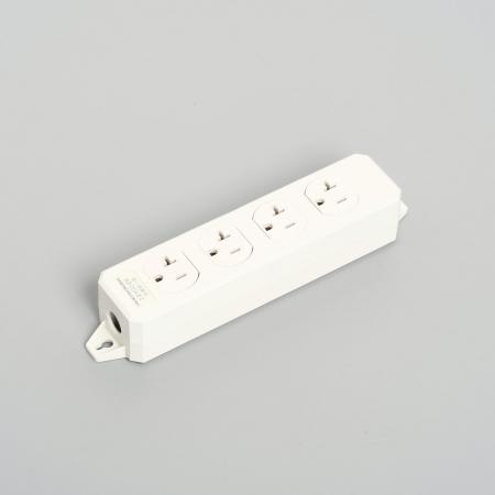Multiuse Power Strip, 4 Straight Blade Outlet