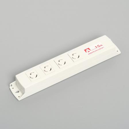 Multiuse Power Strip, 4 Twist Locking Outlet