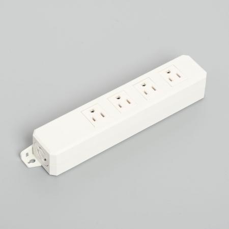 Jointing Power Strip, 4 Straight blade Outlet