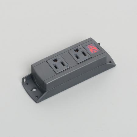 Multiuse Power Strip, 2 Straight Blade Outlet
