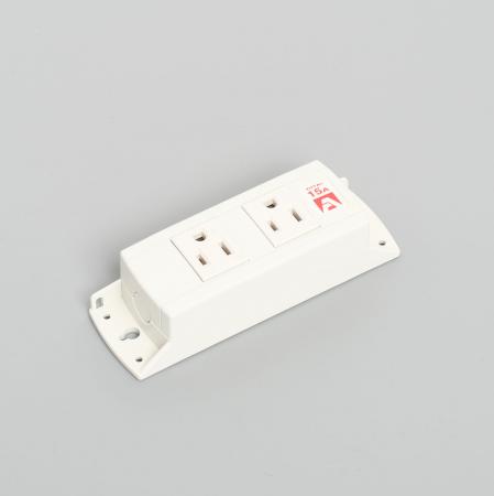 Multiuse Power Strip, 2 Straight Blade Outlet