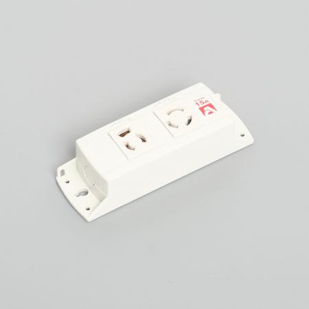Multiuse Power Strip, 2 Combination Outlet