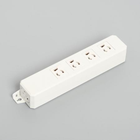 Jointing Power Strip, 4 Clamp Locking Outlet