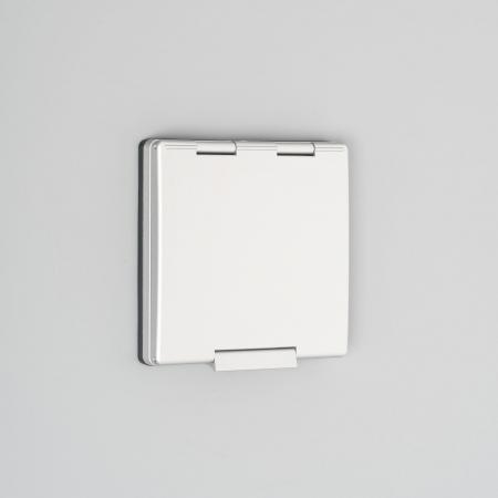 Sealock Plate: Dust & Jet Proof Lift Cover Plate [Silver Color]
